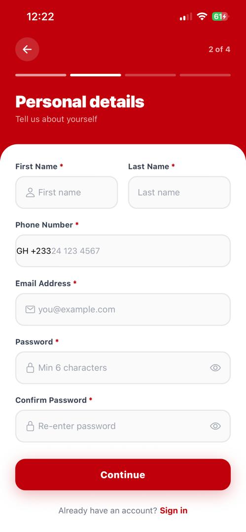 Personal details
