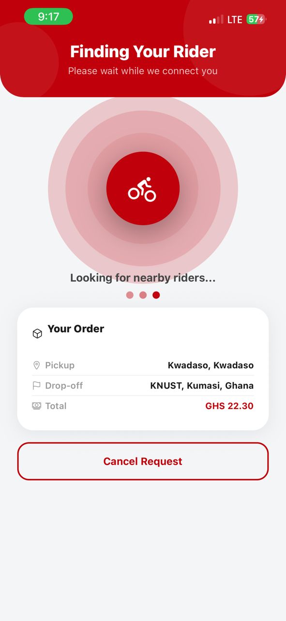 Finding rider