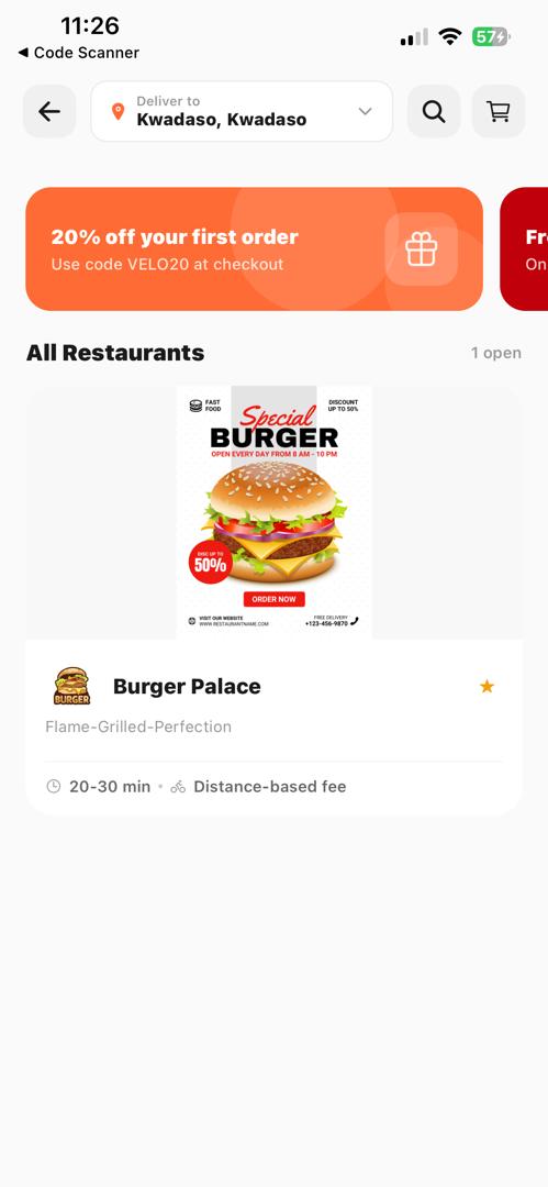 Food delivery